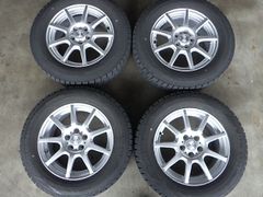2310-430　weds　アルミホイール＆スタッドレスタイヤ　195/65R15　2020-21年　4本セット