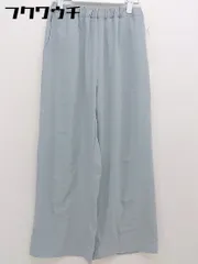 ◇ URBAN RESEARCH ITEMS ウエストゴム ワイドパンツ サイズ F ブルー レディース  【1111160010996】