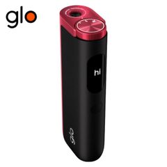 glo(グロー) ハイパー プロ HYPER pro ルビー・ブラック 加熱式タバコ　ブースト・モード搭載