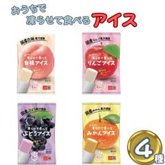 凍らせて食べるアイス 4種各1袋