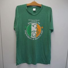(アメリカ古着) "TOWNEBANK snamrock 8K" マラソンイベントTシャツ L