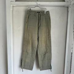 90's STUSSY QUILTING PANTS VS-AI0719-012