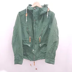 ◇ Θ FREAK'S STORE フリークスストア 無地 長袖 ジップジャケット サイズM グリーン系 メンズ E  【1506300019616】のサムネイル