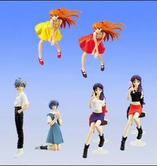 新世紀エヴァンゲリオン～貞本義行コレクション4～フィギュア 全種6体セット バンダイ エヴァンゲリオン 貞本義行 HGIFシリーズ 新世紀