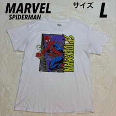 マーベル　MARVEL スパイダーマン　プリント Tシャツ　サイズL アメコミ