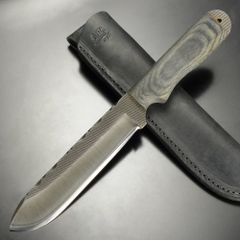 カスタムナイフ モデル名 アウル 鋼材 CPM-3V のらいぬ作 - メルカリ