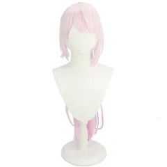 【特価商品】(A) wig cosplay 仮装 ハロウィン お祭り パーティー コスチューム小物 変装用ウィッグ 耐熱 カツラ かつら ロング ポニーテール ピンク 霊能力者 ゴリスナー 椎名唯華 ウィッグ コスプレ LAOBAO