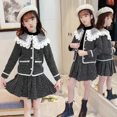 卒業式 スーツ 女の子 入学式 小学生 子供スーツ フォーマルスーツ 2点セット 子供服 卒服 小学校 大きいサイズ 子供 春 秋 上下セット 女