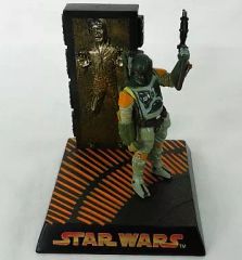 【中古】食玩 トレーディングフィギュア ボバ・フェット 「スター・ウォーズ」 ジオラマベスト 