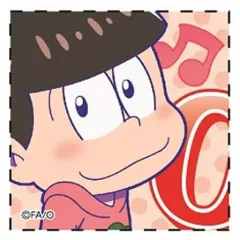 【中古】バッジ・ピンズ(キャラクター) おそ松(私服) 「おそ松さん きゃらみゅトレーディングミニスクエア缶バッジ」