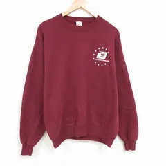 XL/古着 ジャージーズ 長袖 スウェット メンズ 90s USPS 郵便 クルーネック エンジ 24jan29 中古 スエット トレーナー トップス