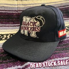 現品限り デッドストック クラシックアイテム NEGRO LEAGUE New York Black Yankees CAP スナップバック キャップ ネイビー