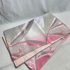 【特価】逸品 美品 正絹 袋帯 女性 婦人 レディース 和装小物 和装 着物 留袖 訪問着 振袖 浴衣 B102809