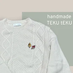 刺繍ブローチ　秋　落ち葉　紅葉
