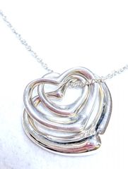 TIFFANY&CO.【美品】ビーンネックレス　ラージ　シルバー　925 豆 TIFFANY&CO.【美品】ビーンネックレス ラージ シルバー 925 豆