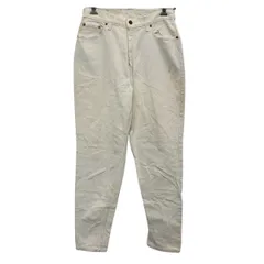 Levi's 521 デニムパンツ M ホワイト リーバイス ジップアップ カジュアル シンプル アメカジ 古着卸 アメリカ仕入 2505-37