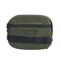 MUNSING WEAR マンシングウェア  ラウンドポーチ  カーキ系  [240101497109] ゴルフウェア ストストのサムネイル