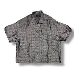 superNova. フラワー 半袖 レーヨン シャツ スパーノヴァ F 84954A1