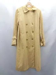 ◇ ⊇◎ MERCURYDUO マーキュリーデュオ 長袖 トレンチコート サイズM イエロー レディース E  【1412090068324】のサムネイル
