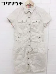 ◇ Arnold Palmer アーノルドパーマー 半袖 ミニ ワンピース サイズ1 アイボリー レディース  【中古】 【1112020011870】のサムネイル