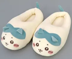【中古】ルームシューズ・室内履き ハチワレ マシュマロルームシューズ おおきめ 「ちいかわ なんか小さくてかわいいやつ」のサムネイル