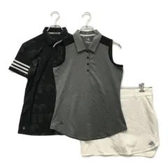 中古 レディース アディダス adidas コーディネートセット L 春夏 初ラウンド コースデビュー