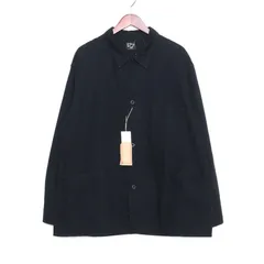 未使用 ORSLOW ARK別注カバーオール ジャケット ブラック 4のサムネイル