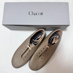 未使用品】Chacott バトンシューズ 24.5 ベージュ ジャズシューズ