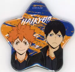 【中古】バッジ・ビンズ 日向＆影山 第7弾 星型缶バッジ 「ハイキュー!!」