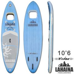 SUP サップ インフレータブルパドルボード ラハイナ/LAHAINA 10'6 窓付き オールラウンド スタンドアップパドルボード マリンスポーツ 空気注入式サップ