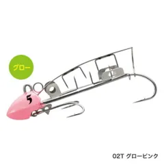 シマノ 太刀魚ゲッターツイン噛む ５号 ＯＯ－００５Ｌ グローピンク ０２Ｔのサムネイル