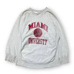 90s Champion REVERSE WEAVE MIAMI リバースウェーブ マイアミ スウェット XXL グレー チャンピオン 