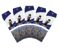 【中古】紙製品(男性) 阪本奨悟(堀川国広) ポチ袋5枚＆メモ紙5枚セット 「DMMスクラッチ! ミュージカル『刀剣乱舞』～結びの響、始まりの音～」 D-4賞