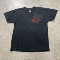 ハーレーダビッドソン 半袖Tシャツ ブラック L相当【ST174】