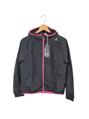 アディダス◆レディース トレーニング ウィンドジャケット ウィンブレ ブラック S
