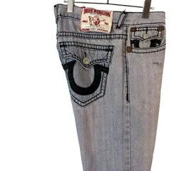☆希少☆ TRUE RELIGION JOEY SUPER T 極太ステッチ TRUE RELIGION JOEY SUPER T デニムパンツ 極太ステッチ - メルカリ