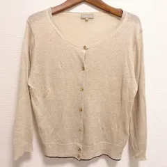 #snc マーガレットハウエル MargaretHowell カーディガン 2 ベージュ 麻 レディース [764175]