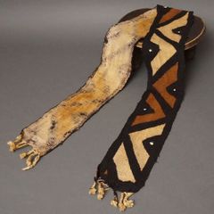 アフリカ マリ共和国 泥染め ボゴランベルト No.155 コットン 帯