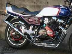 CBX400F 水平マフラー4-2-1 水平管マフラー50π 当時物？