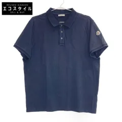 未使用 モンクレール 半袖 ポロシャツ Lサイズ  POLO MONCLER モンクレール Logo Polo Shirts ポロシャツ 半袖