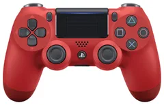 【純正品】ワイヤレスコントローラー (DUALSHOCK 4) マグマ・レッド (CUH-ZCT2J11) [4) マグマレッド] [2) 特典なし]