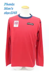 Phenix フェニックス メンズ 長袖Tシャツ S/48 レッド SEMD1930GM スポーツ カジュアルシャツ R2505-252のサムネイル