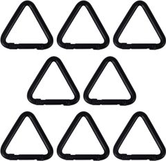 三角 カラビナ タープ テント キャンプ アウトドア 用品 登山 登山釦 ハイキング フック アルミ 金属 ピン張り 小型 8個 セット