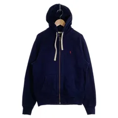 Polo By Ralph Lauren ポロラルフローレン ジップアップ フーディー スウェットパーカー ネイビー Size M