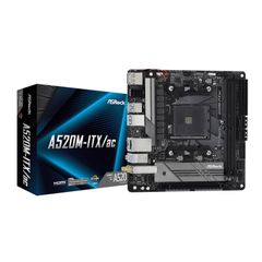 ASRock Socket AM4 AMD A520M-ITX/ac ※お取り寄せ