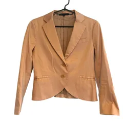 LA1 theory セオリー テーラードジャケット ピンクベージュ レディース 2サイズ