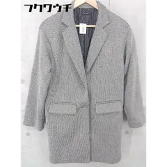 ■ one way ワンウェイ 長袖 チェスター コート サイズM グレー レディース 【中古】 【1103230005865】のサムネイル