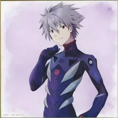 【中古】紙製品 渚カヲル 描きおろし色紙 色コレ 「一番くじ エヴァンゲリオン EVANGELION HEROINES」 G賞