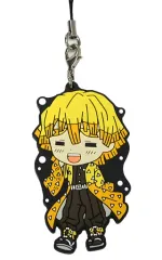 【中古】雑貨 我妻善逸/通常 ラバーストラップ～無限列車編～ きゅんキャラいらすとれーしょんず 「一番くじ 鬼滅の刃 ～無限列車編～」 G賞