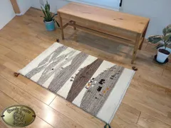 さらにお値下げ中【美品】ギャッベカシュクリ一点もの